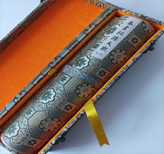 交城书画装裱案例